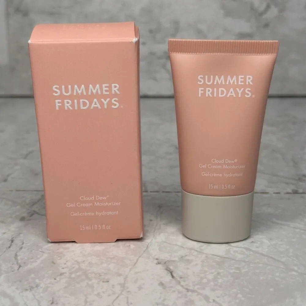 Summer Fridays Cloud Dew Gel-Cream Face Moisturizer Daily Use 0.5 fl oz